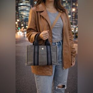 Hermès Herline Gray Bag
